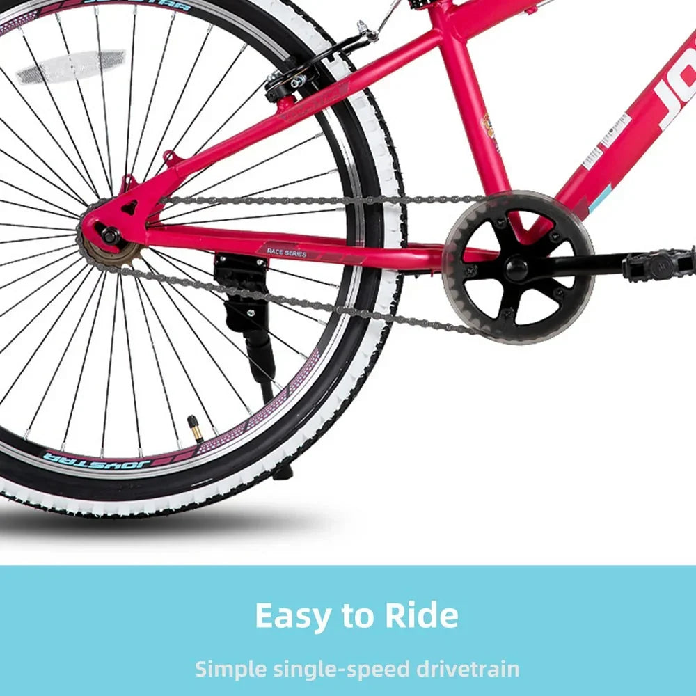 2026 20-Inch/24-Inch Kids Mountain Bike, Single-Speed Bicycle