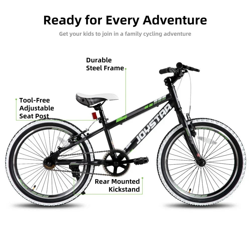 2026 20-Inch/24-Inch Kids Mountain Bike, Single-Speed Bicycle
