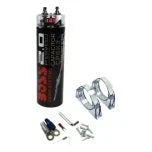 2026 New12-inch car subwoofer with 1200W and 1100W amplifier including kit and capacitor