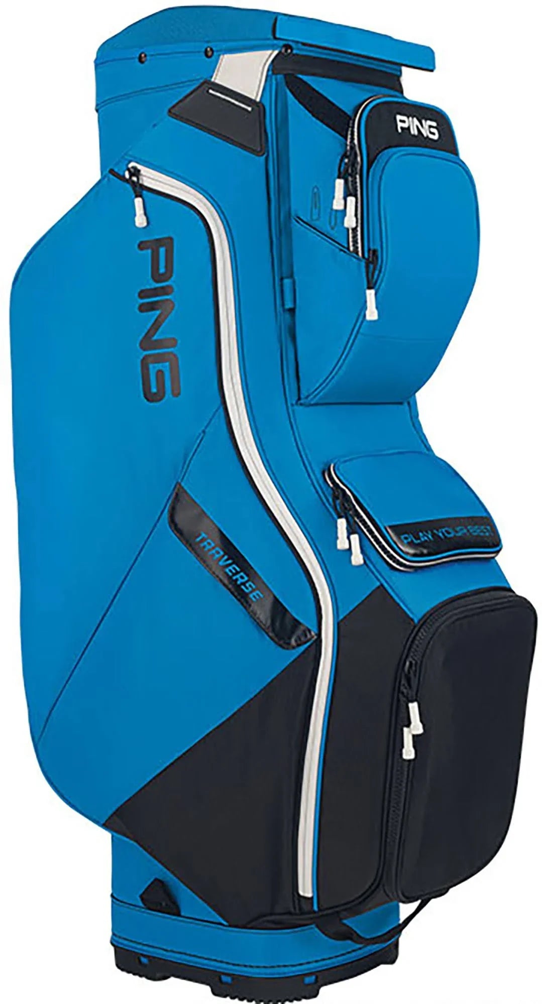 2026 Ping Traverse Cart Bag - Navy White Red