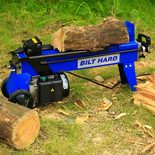 2026 6.5 Ton Electric Log Splitter - 15Amp Hydraulic Ram, Horizontal Firewood Splitter