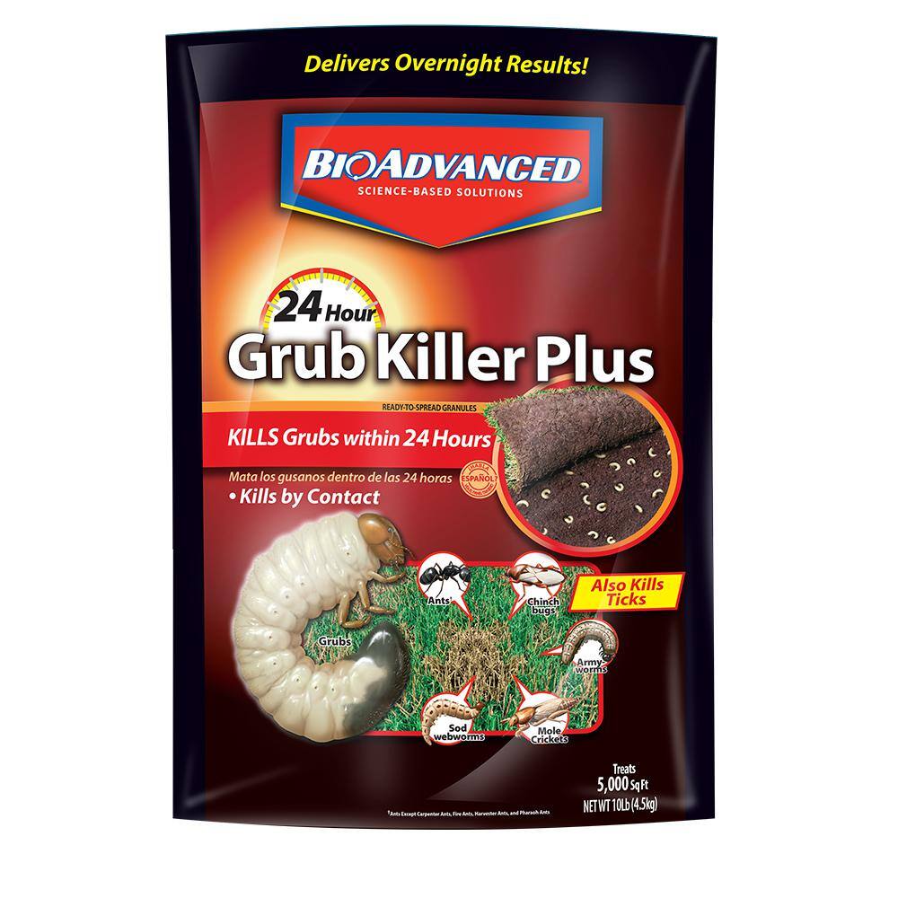 2026 BIOADVANCED 10 lb. 24-Hour Grub Killer Plus Granules