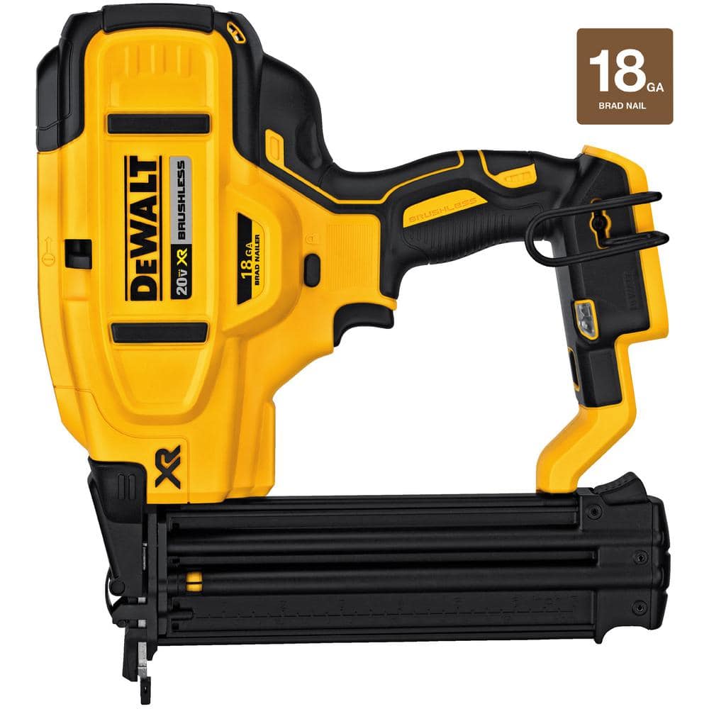 2026 20V MAX XR Lithium-Ion Cordless 18-Gauge Brad Nailer (Tool Only) DCN680B