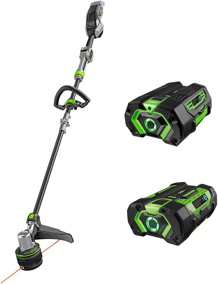 2026 ST1623T 56-Volt 16-Inch Cordless String Trimmer 4.0Ah Battery 320W Charger Included Plus Extra BA1400T 2.5Ah Battery