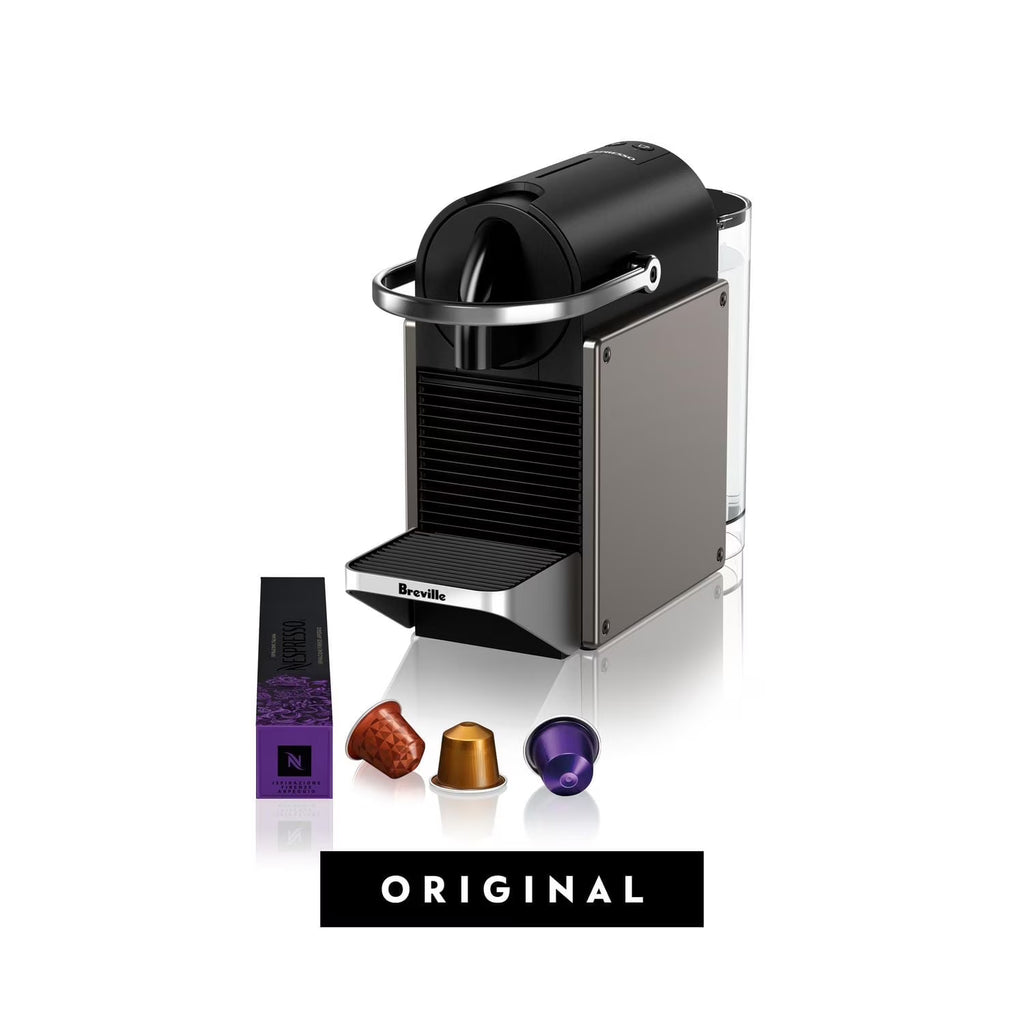 2026 NewNespresso Pixie Espresso Machine by Breville, Titan - BEC440TTN