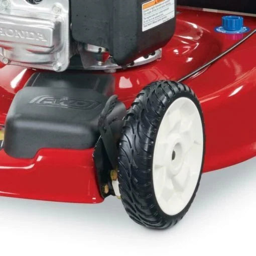2026 NewSelf-propelled petrol lawnmower, 22 inch, 170 cm³ OHV engine, high-wheel drive, rear-wheel drive, 3-in-1 function with height adjustment, including oil