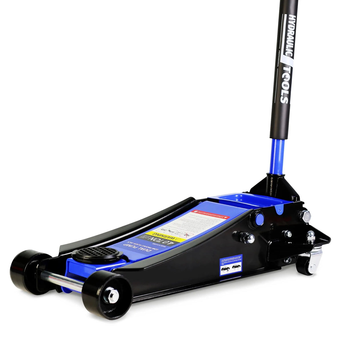 2026 4-Ton Floor Jack, Low Profile Car Jack, Heavy-Duty Trolley Jack Car Lift with Dual Pump Pistons, Lifting Range 4"-21", 8000LBS