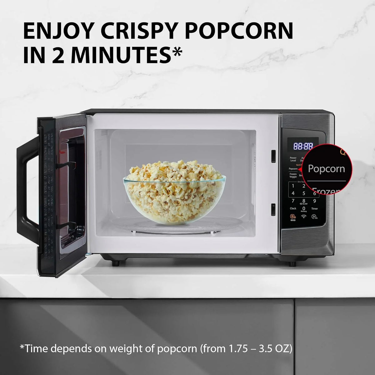 2026 4-in-1 ML-EC42P(SS) Countertop Microwave Oven, Smart Sensor, Convection, Air Fryer Combo, Mute Function, Position Memory 13.6" Turntable, 1.5 Cu Ft, 1000W, Silver