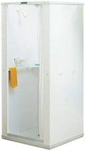 2026 Portable Compact Mobile Home Stand Up Shower Stall Kit 32 in x 32 in