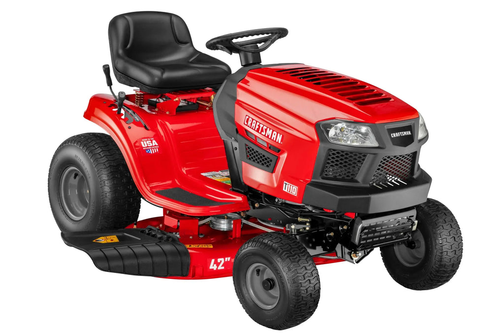 2026 T110 42-in Riding Lawn Mower 17.5 Engine 7-Speed Transmission Model 13AN77XS093