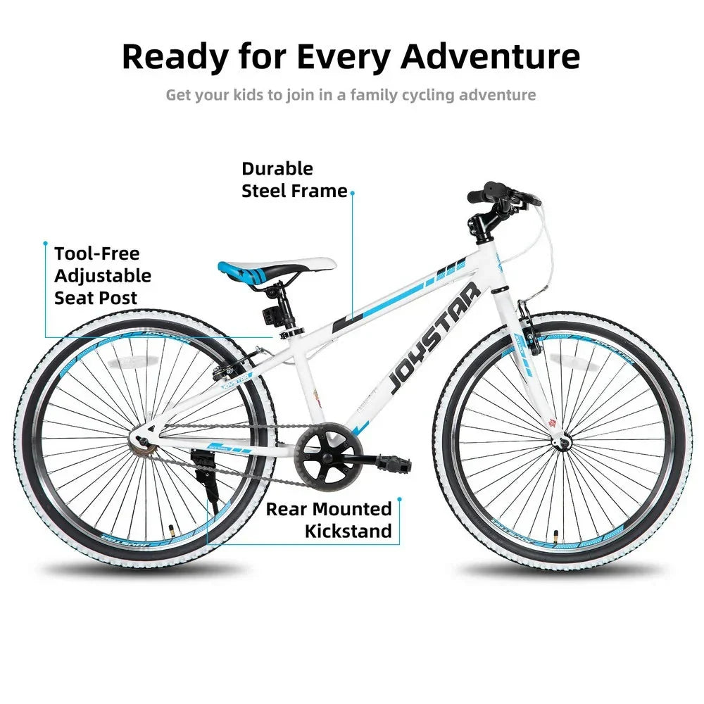 2026 20-Inch/24-Inch Kids Mountain Bike, Single-Speed Bicycle