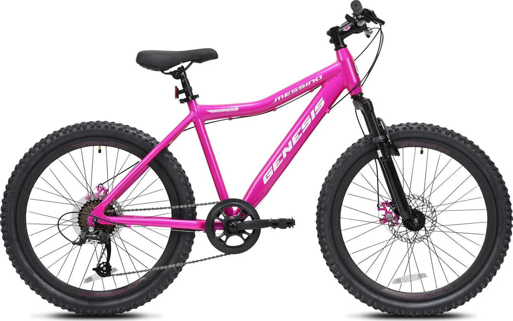 2026 NewGenesis 24 In. Messina Ladies Mountain Bike, Pink