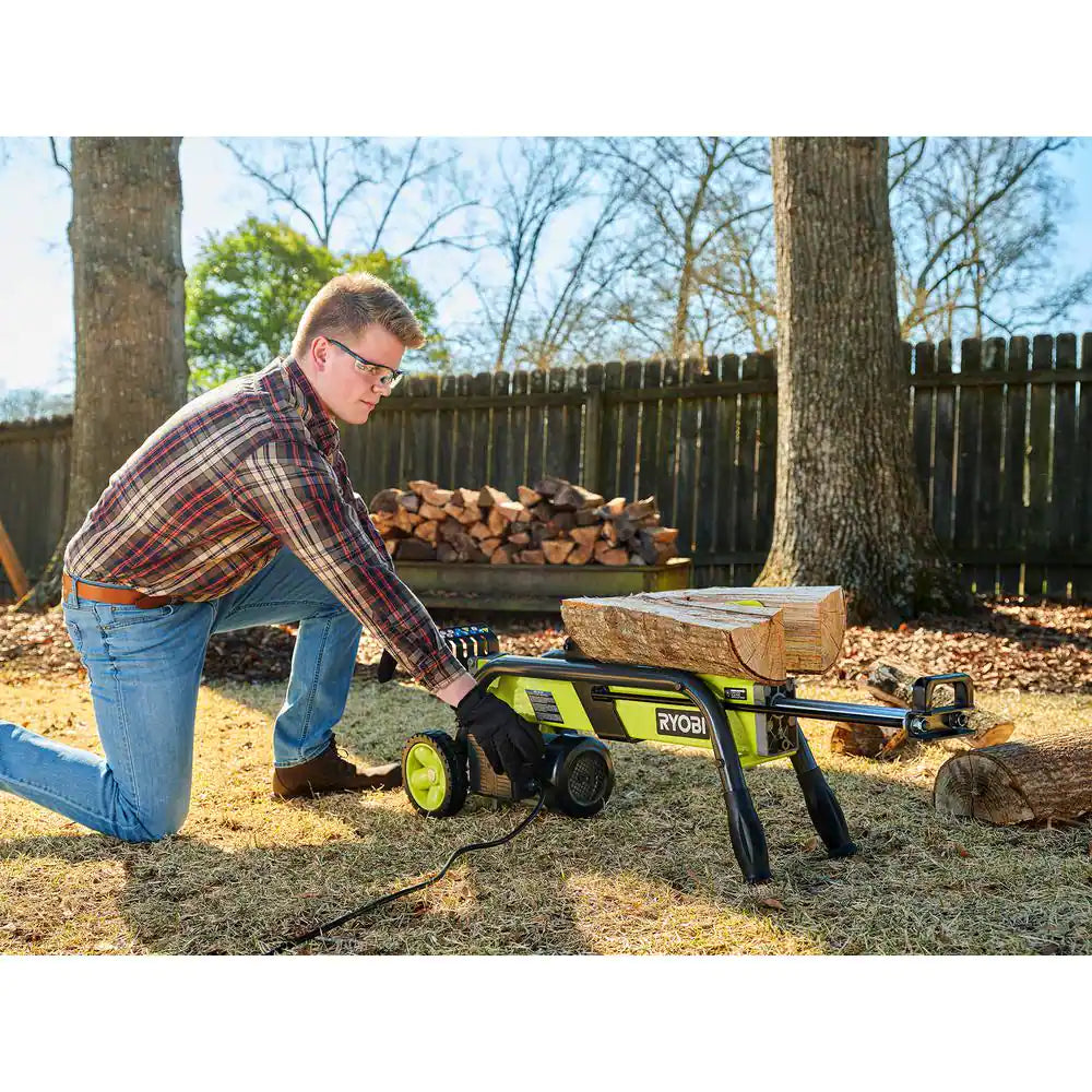 2026 RYAC490 5-Ton 15 Amp Electric Log Splitter