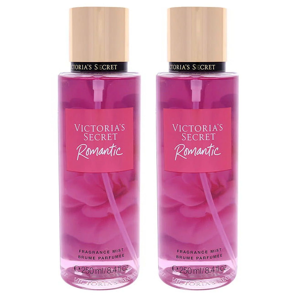 2026 Victorias Secret Romantic Fragrance Mist - Pack of 2 8.4 oz