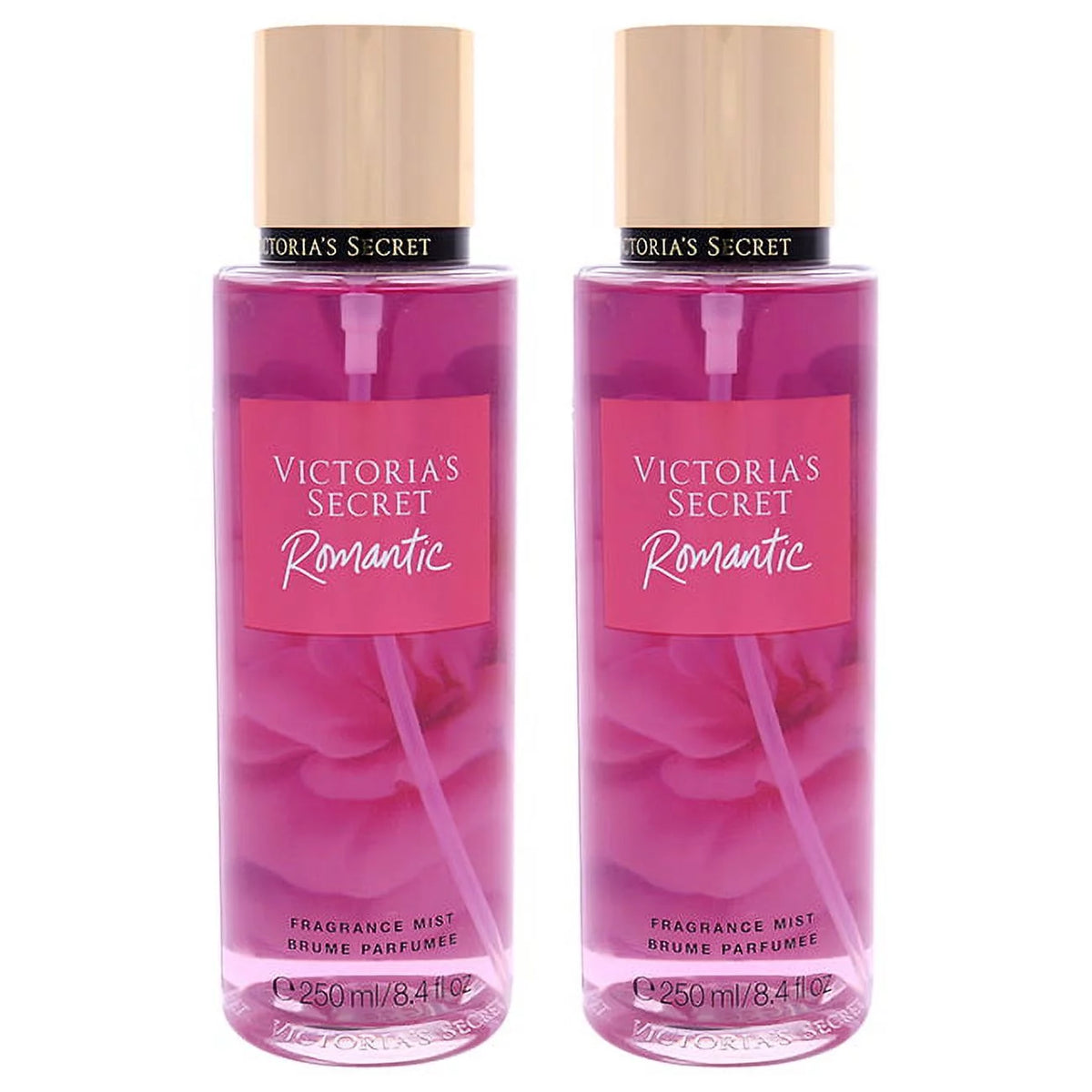 2026 Victorias Secret Romantic Fragrance Mist - Pack of 2 8.4 oz