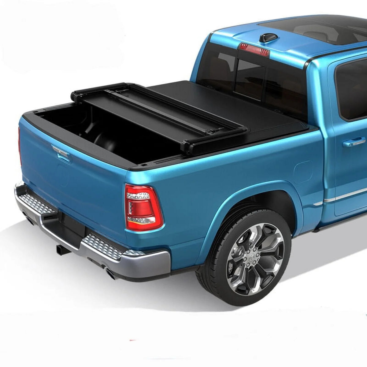 Ledkingdomus 5 ft Bed Soft Tri Fold Truck Bed Tonneau Cover for 2026-2026 Toyota Tacoma
