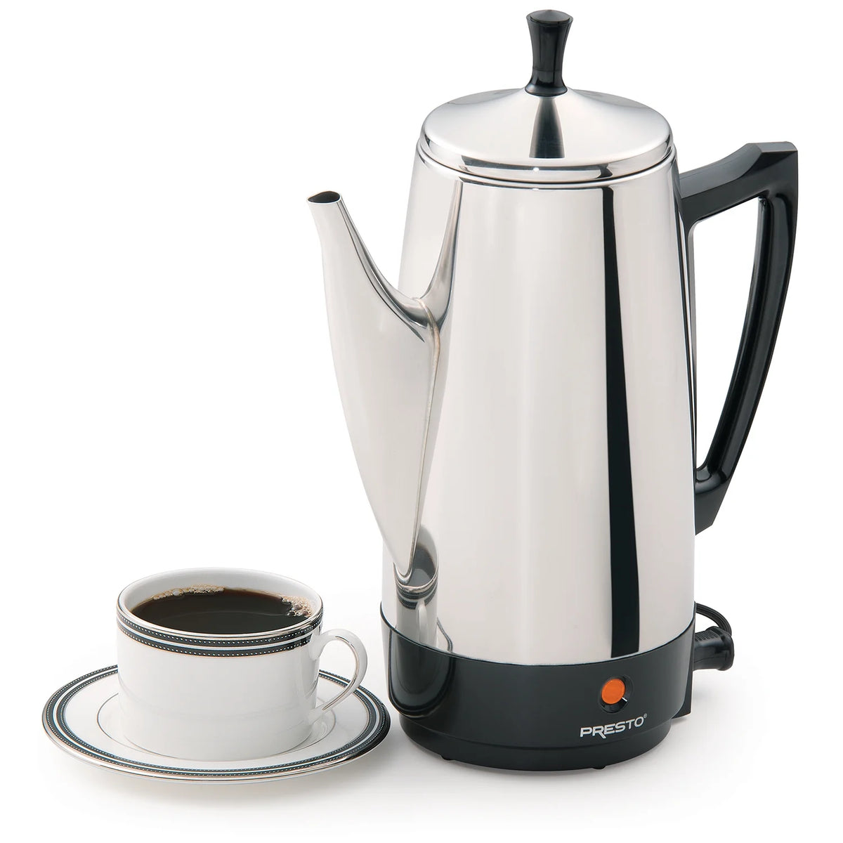 2026 Presto 12 Cup Stainless Steel Coffee Percolator