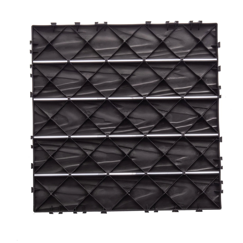 2026 New76-Pack Plastic Interlocking Deck Tiles - 68.80 Sq.Ft Outdoor Plastic Flooring Super Durable & Waterproof All-Weather Indoor/Outdoor