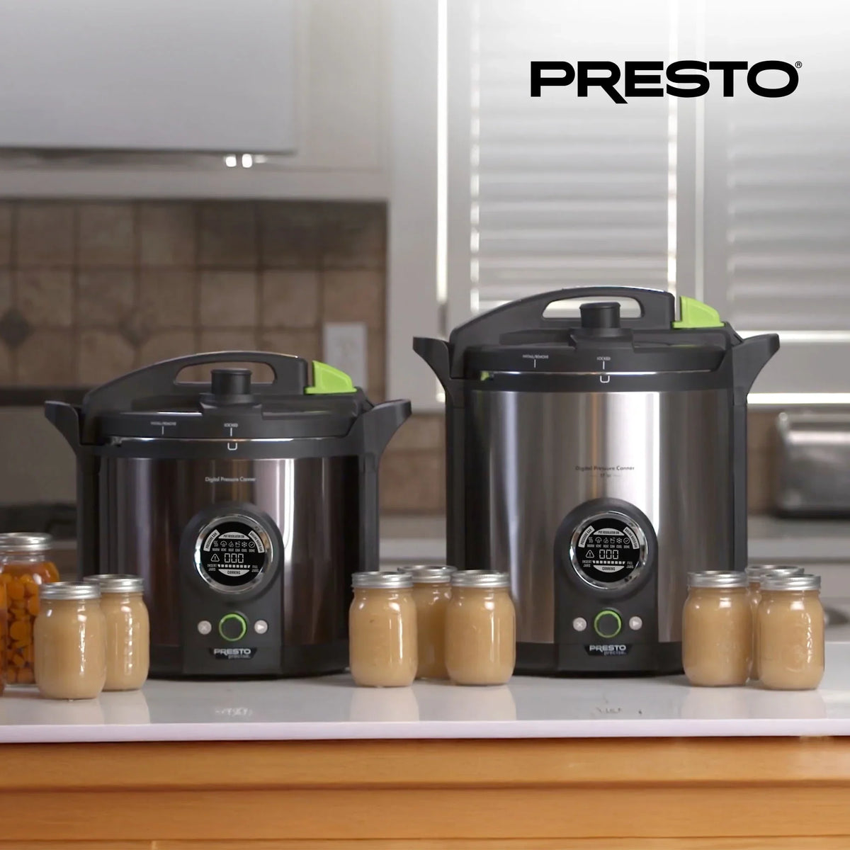 2026 NewPresto Precise 02152 17 Qt Stainless Steel Electric Pressure Canner, Silver