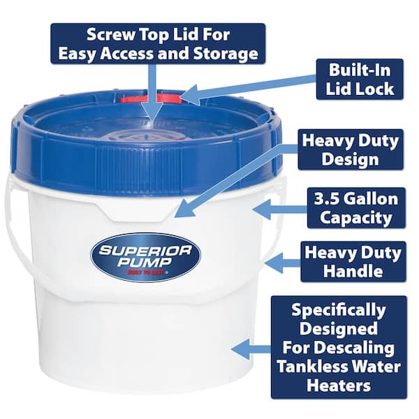 2026 Tankless Water Heater Descaler Pump Kit