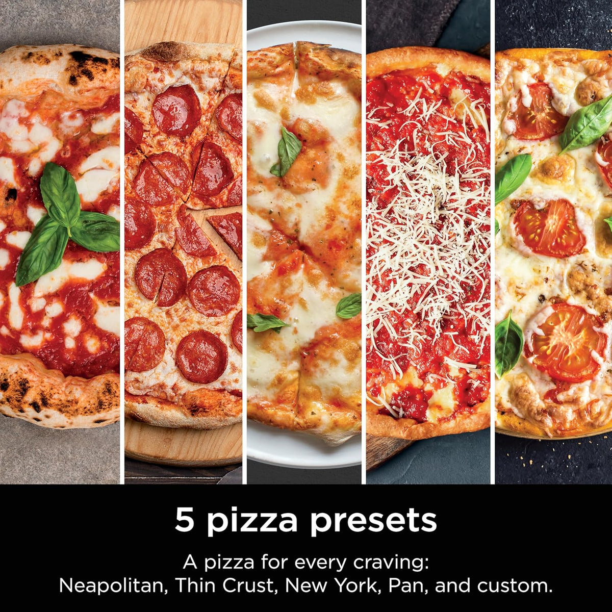 2026 Artisan Outdoor Pizza Oven, 12-inch, 3-minute Pizza, Neapolitan, Thin Crust, New York Chicago, Custom, 700F Max Temperature, Electric Heat, Bake, Broil, Proof, Warm, MO201