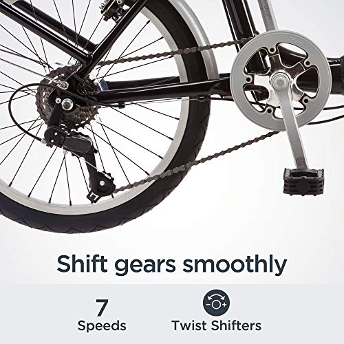 2026 Schwinn Loop Adult Folding Bike for Men and Women, 20-inch Wheels, 7-Speed Drivetrain