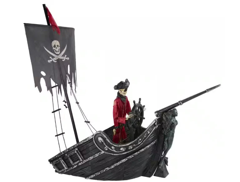 2026 9.5 FT Dead Water Giant-Sized Animated LED Pirate Ship