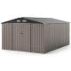 2026 10 x 14 FT Outdoor Storage Shed with Improved Windproof Metal Structure