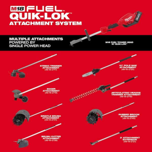 2026 M18 FUEL Hedge Trimmer Attachment for QUIK-LOK Attachment System