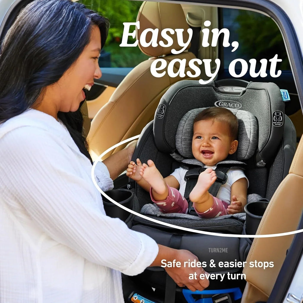 2026 NewGraco Turn2Me 3-in-1 rotating child car seat, Cambridge