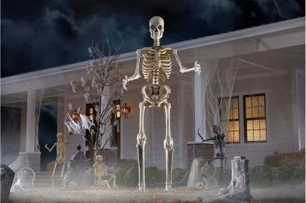 2026 12 ft. Giant-Sized Skeleton with LifeEyes NO250058