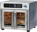 2026 26-Qt. Extra-Large Air Fryer Convection Toaster Oven with French Doors, Stainless Steel