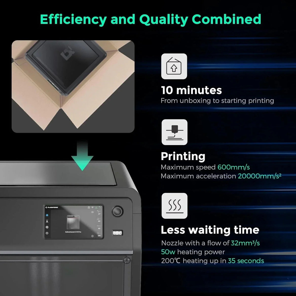 2026 NewAdventurer 5M 3D printer with fully automatic leveling