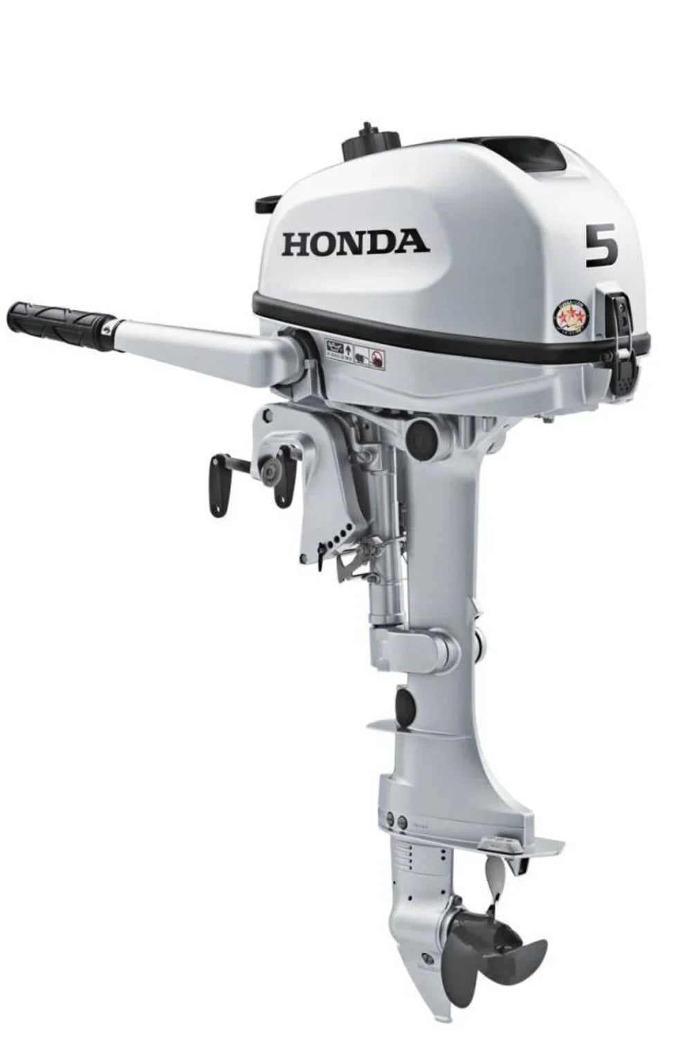 2026 New5 HP outboard motor with tiller, 20-inch shaft