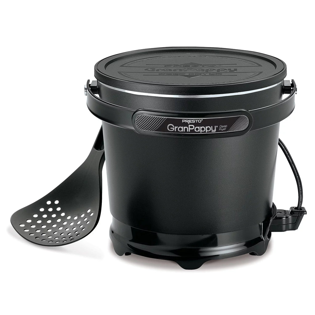 2026 Presto 05411 Gran Pappy Deep Fryer 1500 Watts, Gray
