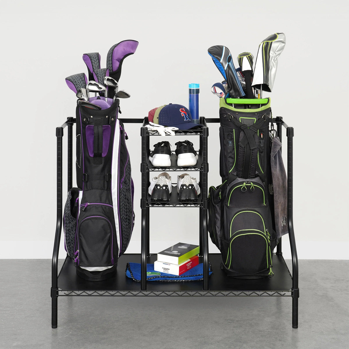 2026 NewSafeRacks Golf Bag and Equipment Storage Rack