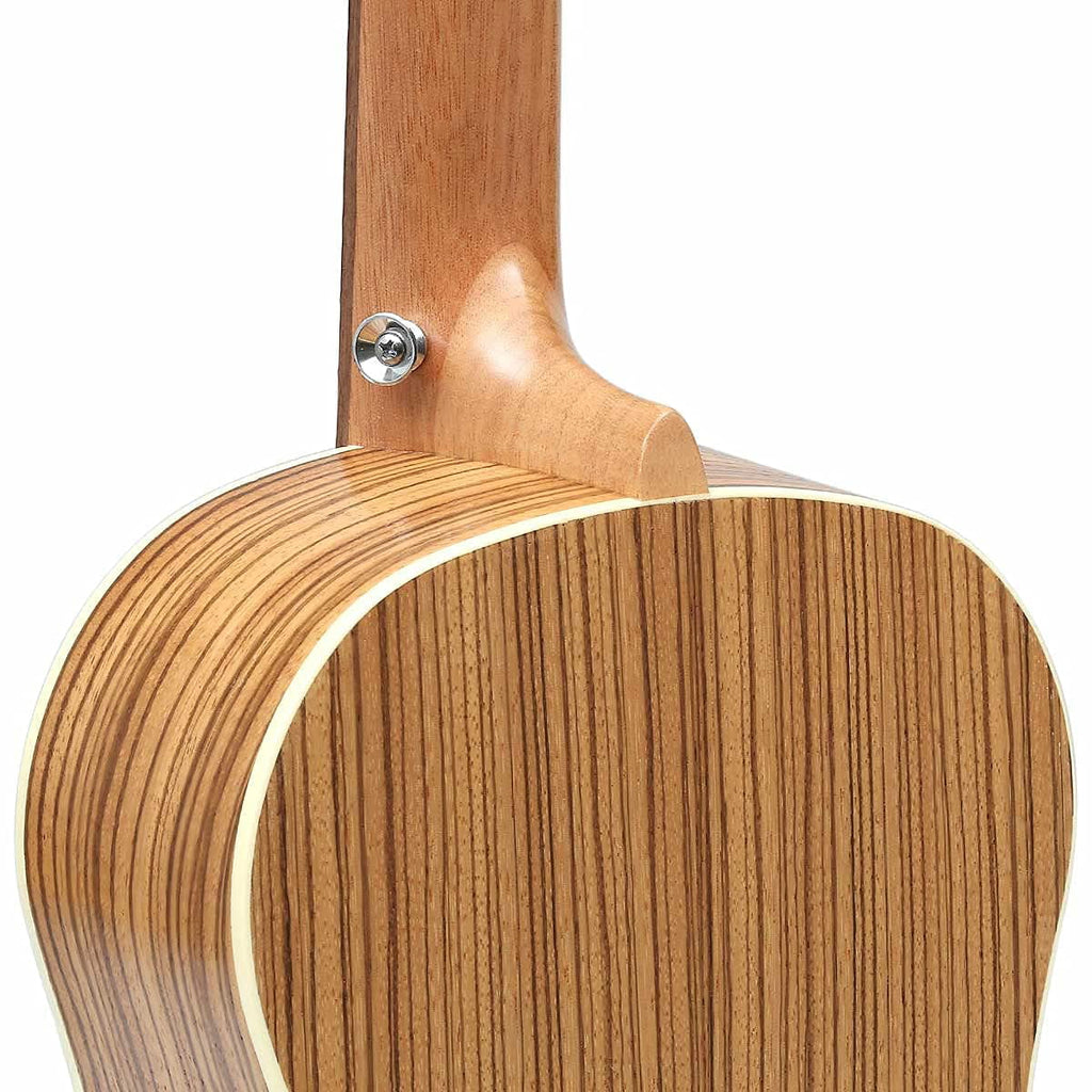 2026 Batking Baritone Ukulele, 30 inch Zebra Acoustic Electric Ukelele with Truss Rod & EQ & Gig Bag