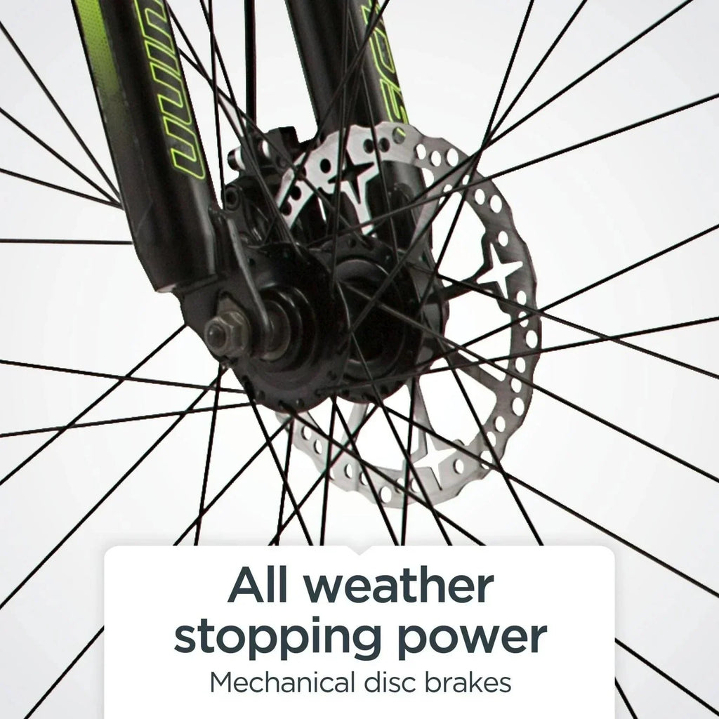 2026 NewMountain bike. 26-inch wheels. 21 gears. Men's model. Black.