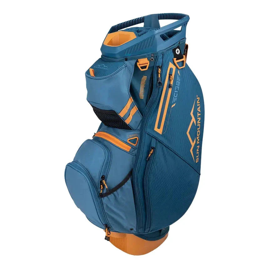 Sun Mountain C-130 2026 Cart Bag - Black Steel Rush Red