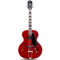 2026 GROTE Jazz Electric Guitar Hollow Body Chrome Hardware P90 pickup (RED)