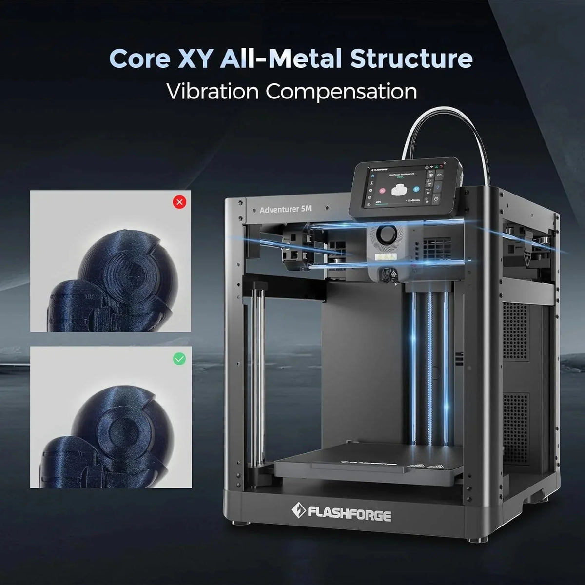 2026 NewAdventurer 5M 3D printer with fully automatic leveling