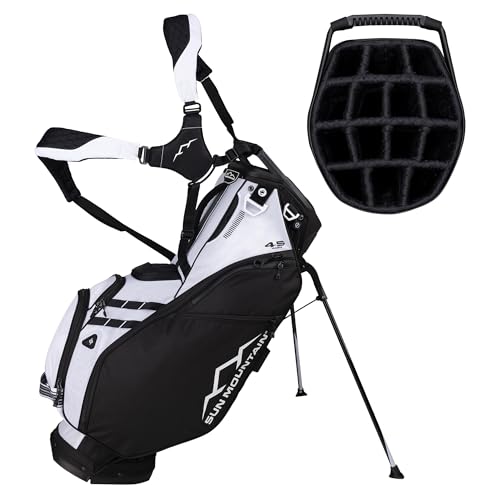 Sun Mountain 2026 4.5LS 14-Way VLO Bag - Prime Organization with Our 14 Way Golf Stand Bag - Lightweight Golf Club Bag with Full-Length Pockets and Adjustable Straps for Enhanced Carry