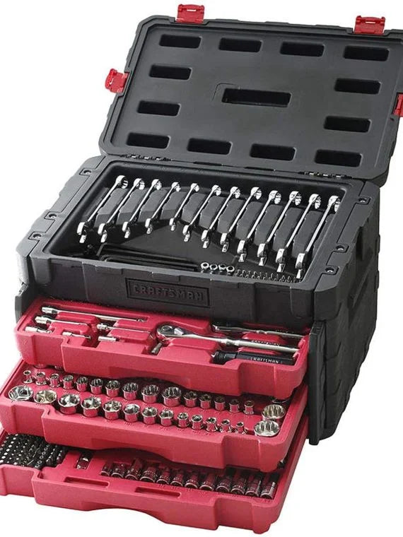 2026 450-Piece Mechanics Set, Ratchet Socket Hand Wrench