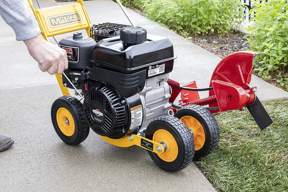2026 New01-5.5GT-7 Petrol-powered lawn edger, 5.50 Nm gross torque/3.5 hp B&S engine, 7-inch wheels