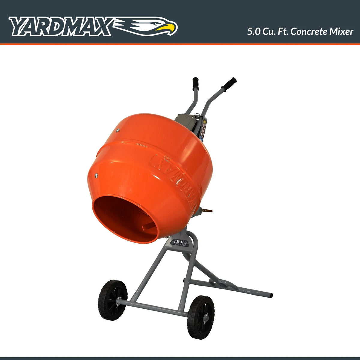 2026 NewYARDMAX YM0146 5.0 cu ft CONCRETE MIXER