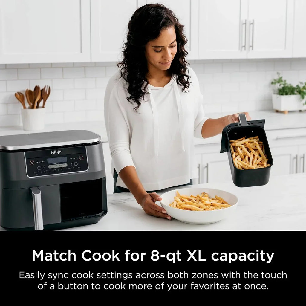 2026 Foodi 8 qt. Original Dualzone, 2-Basket Air Fryer with 6 Functions