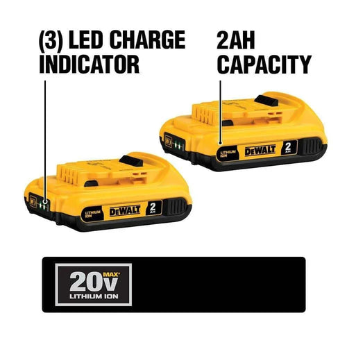 2026 20V MAX 10-Tool Combo Kit DCK1020D2 with Batteries & Charger