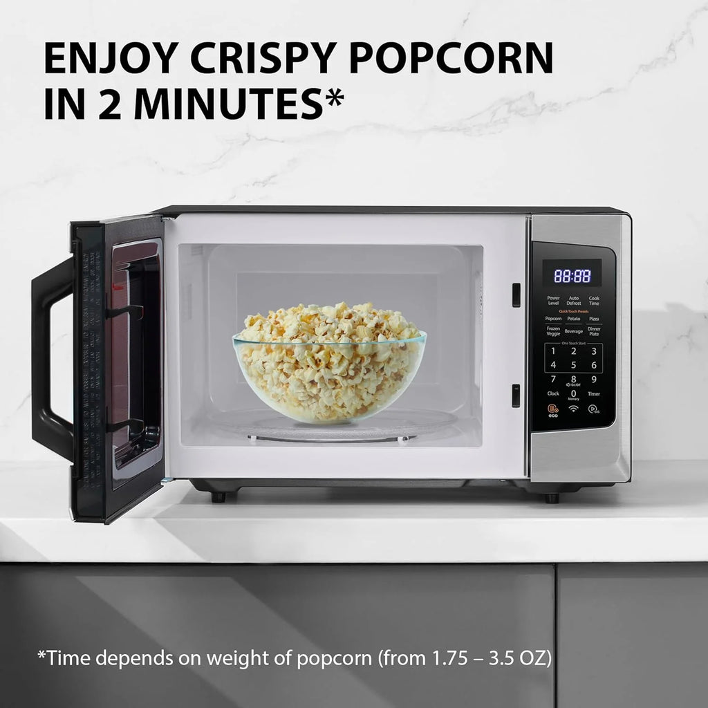 2026 4-in-1 ML-EC42P(SS) Countertop Microwave Oven, Smart Sensor, Convection, Air Fryer Combo, Mute Function, Position Memory 13.6" Turntable, 1.5 Cu Ft, 1000W, Silver