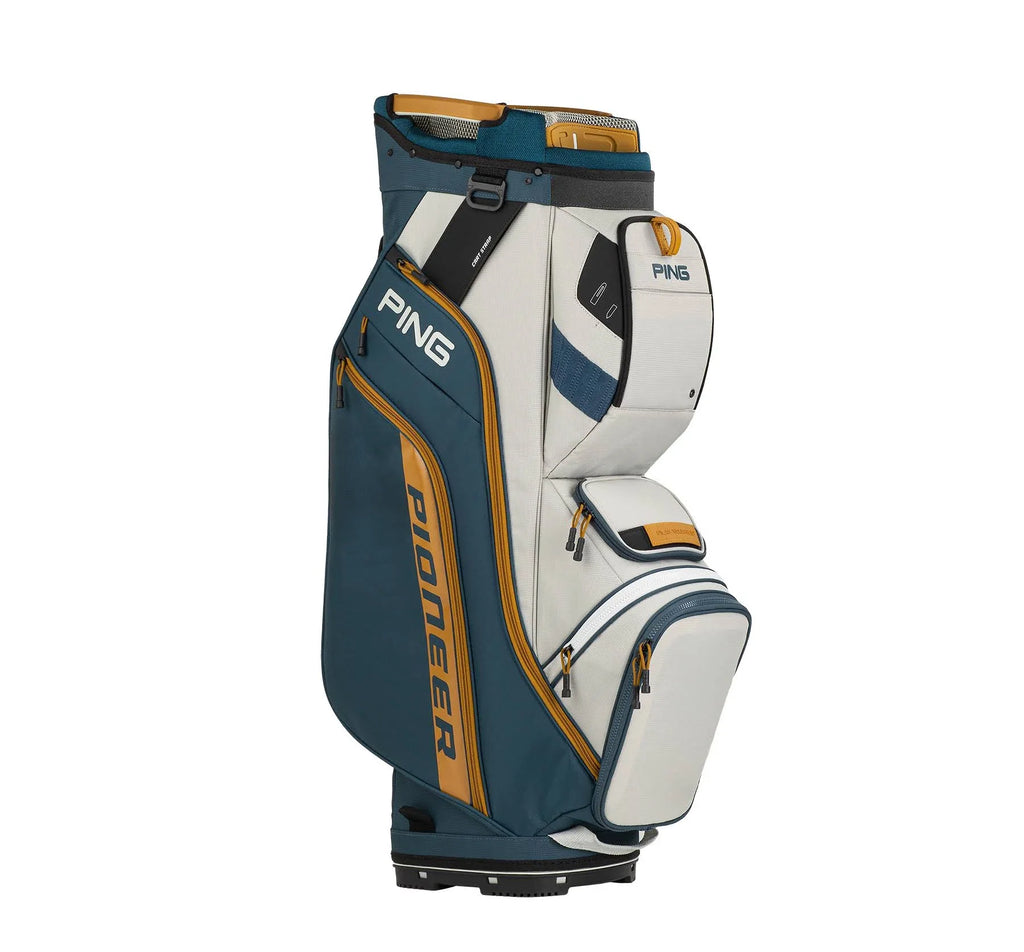 2026 Ping Pioneer Cart Bag - Dark Sea Platinum Buck
