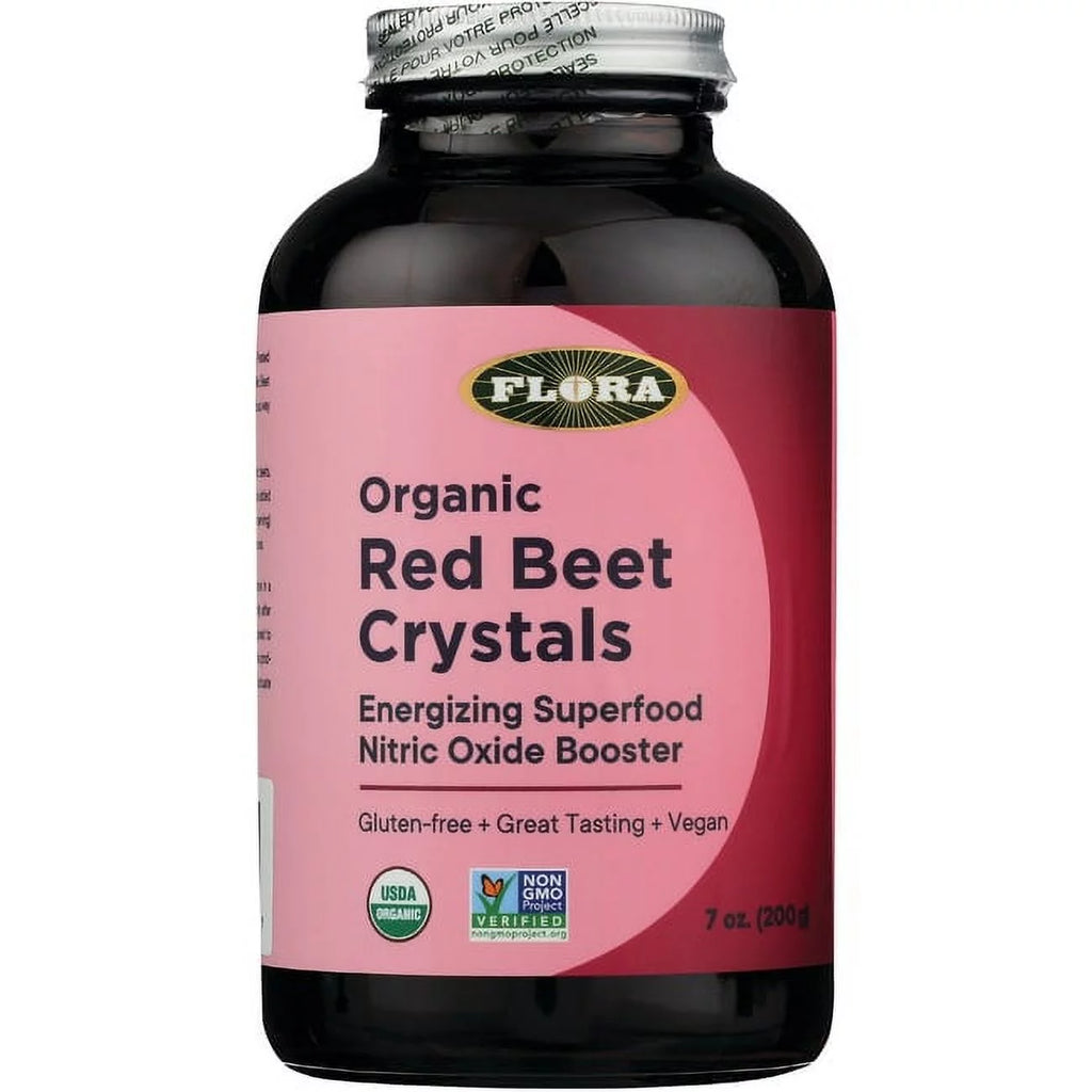 2026 Flora Organic Red Beet Crystals 7 oz Crystals